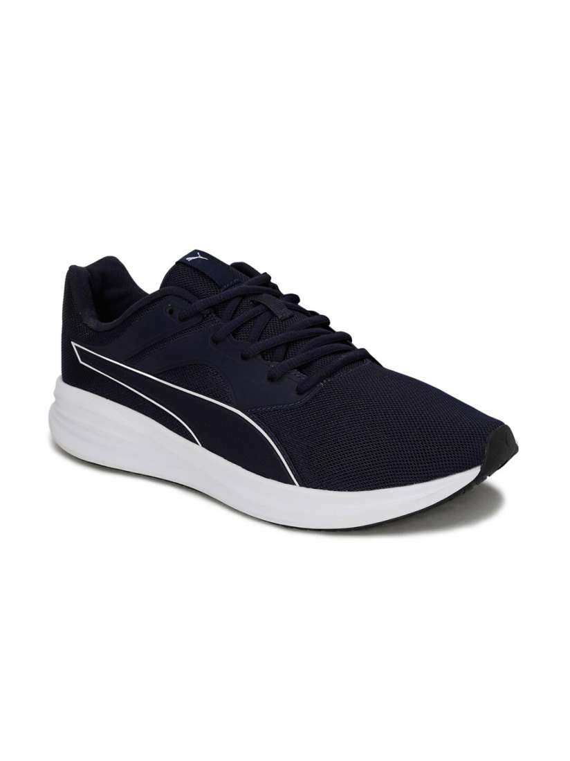 Buy Puma Unisex Navy Blue Transport Textile Running Sneakers Sports Shoes for Unisex 19150444 Myntra