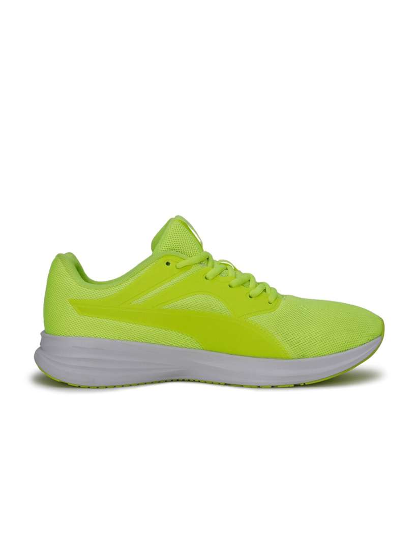 Puma fluorescent green shoes sales