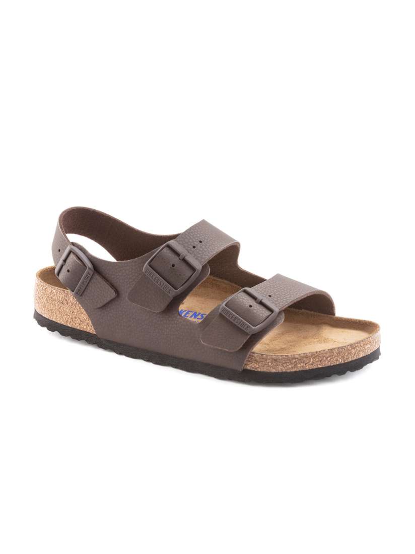 Birkenstock men's milano soft footbed sandals sales