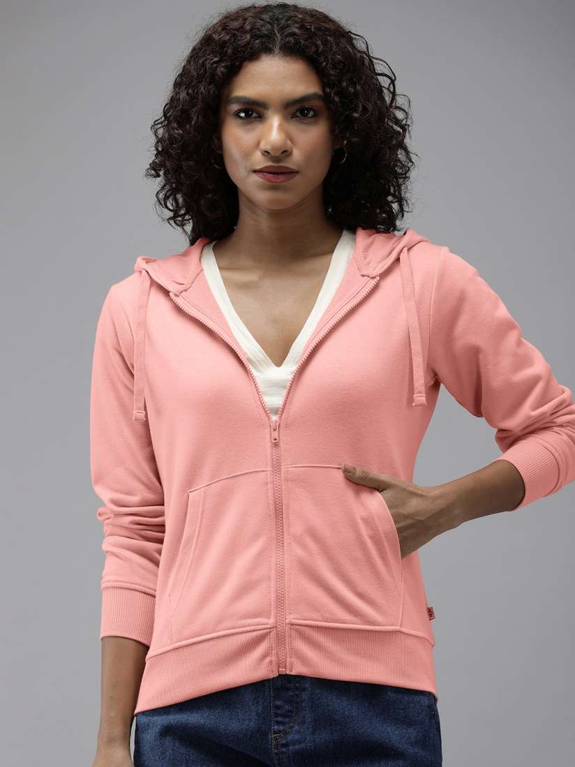 Buy The Roadster Lifestyle Co. Women Hooded Sweatshirt Sweatshirts for Women 19156154 Myntra