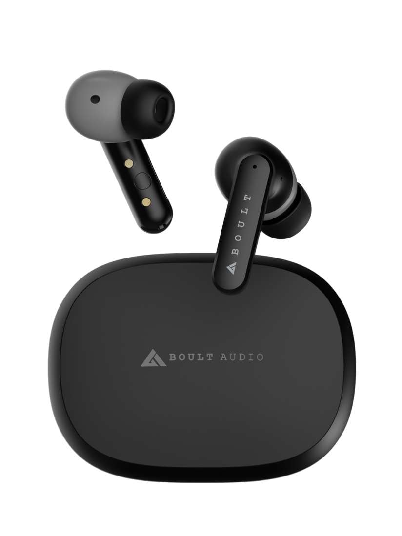 Buy BOULT AUDIO Black AirBass ENCore True Wireless Bluetooth Earbuds Headphones for Unisex 19159570 Myntra