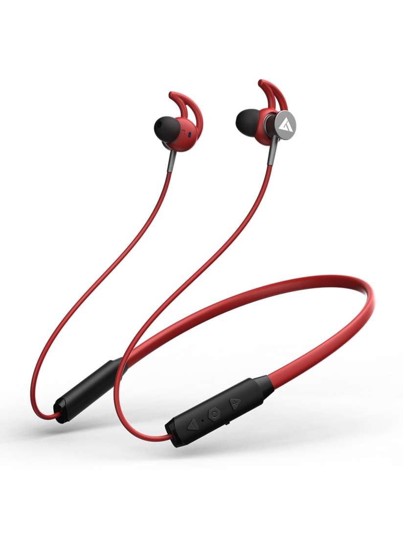 Buy BOULT AUDIO Red ProBass EQCharge In Ear Wireless Bluetooth Earphones Headphones for Unisex 19159572 Myntra