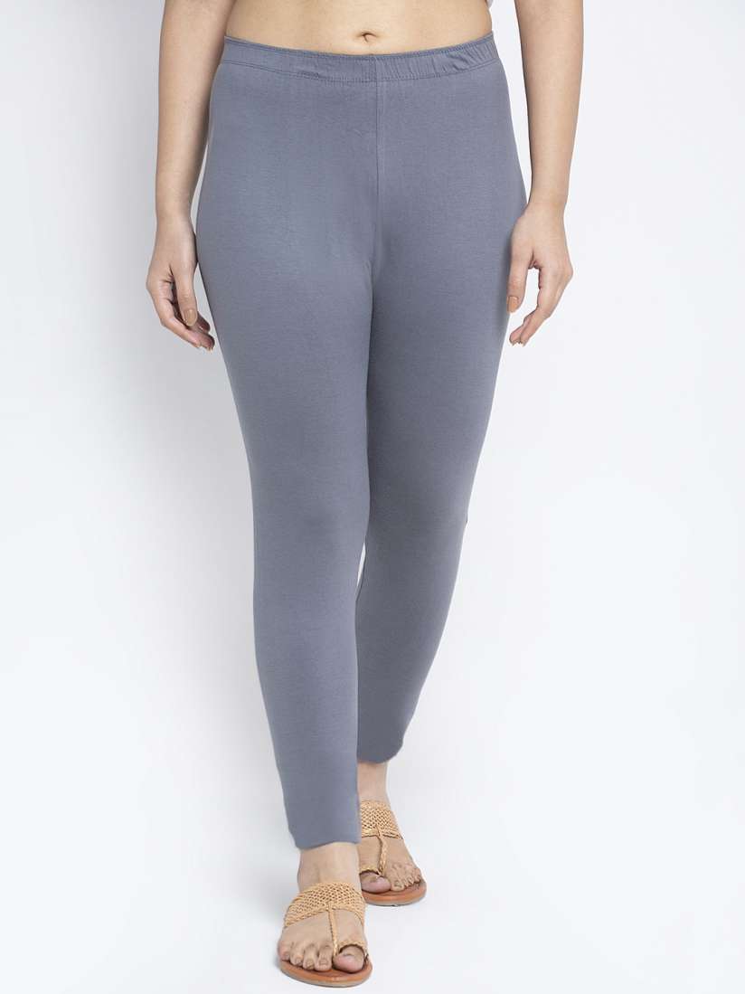 Buy Jinfo Women Pack Of 3 Black Brown Solid Cotton Ankle Length Leggings Leggings for Women 19169282 Myntra