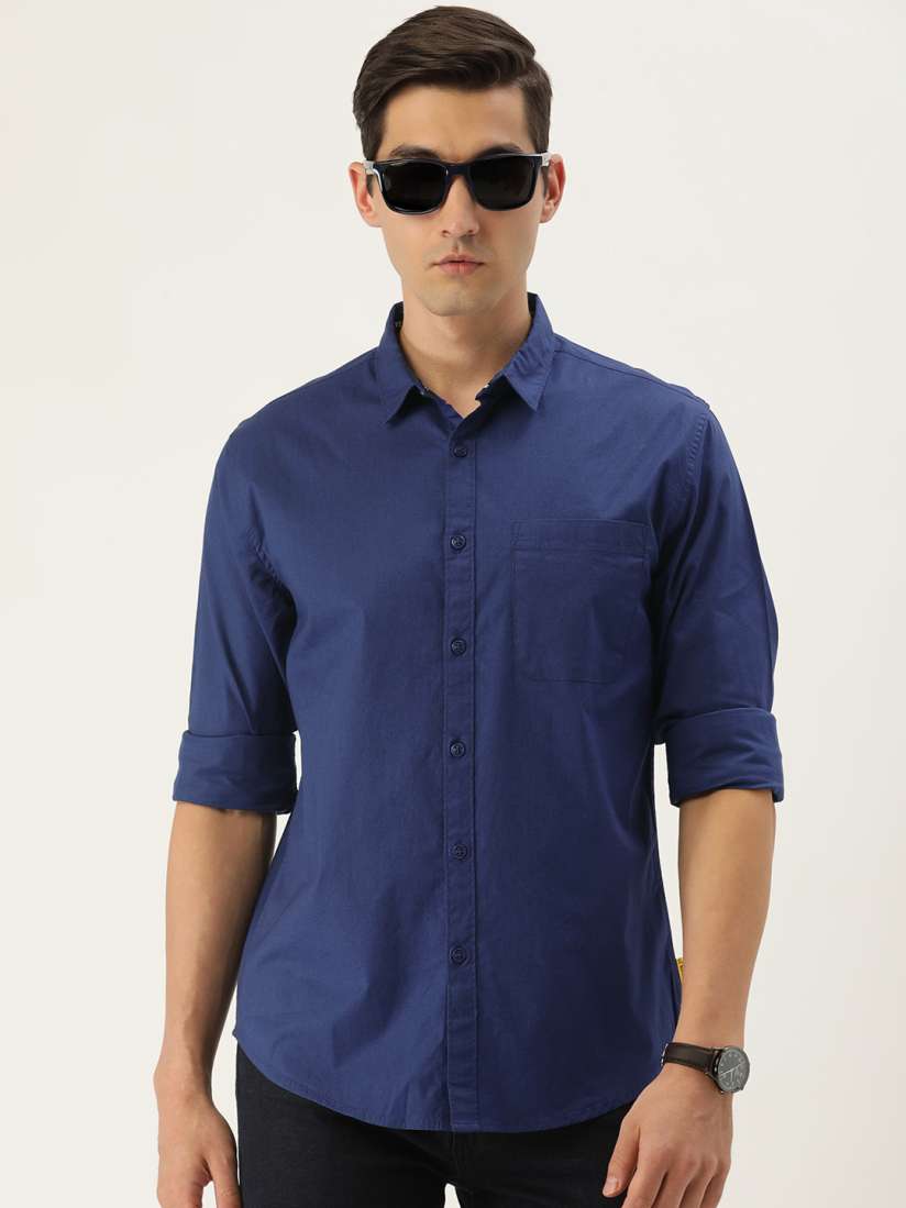 Navy blue blouse forever 21 discount