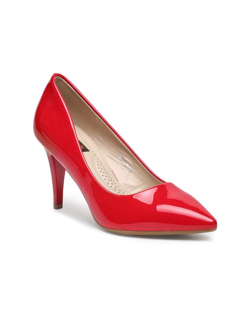 Red heels myntra hot sale