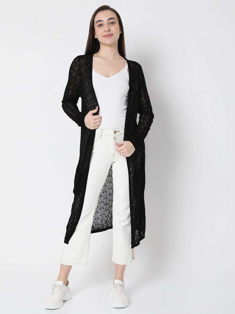 Black shrug myntra outlet