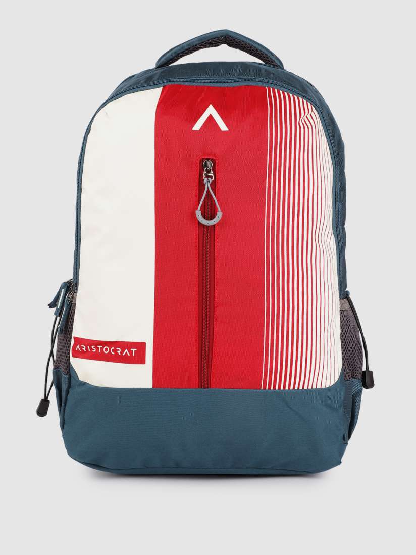Buy Aristocrat Unisex Red White APEX Colourblocked Backpack Backpacks for Unisex 19184406 Myntra