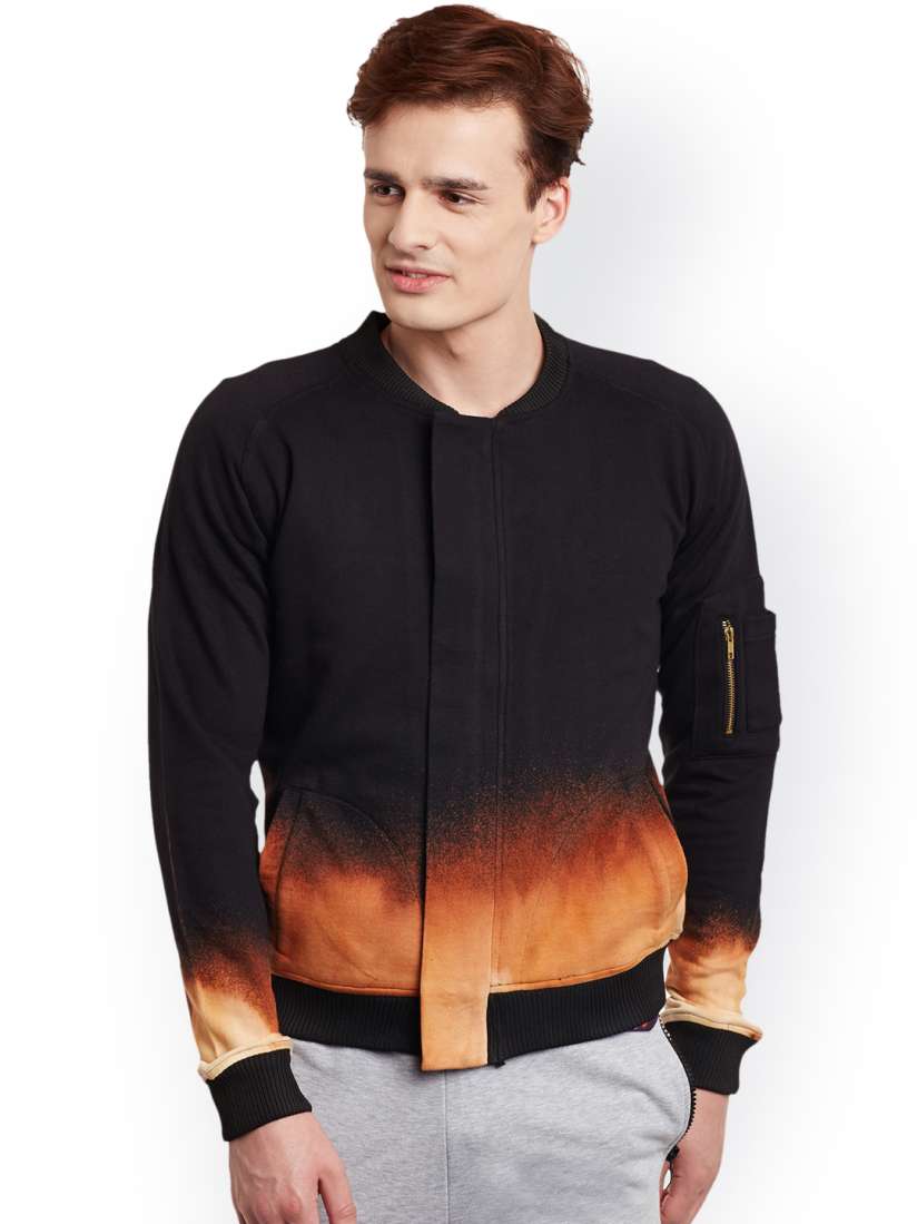Mandarin collar sweatshirt shop