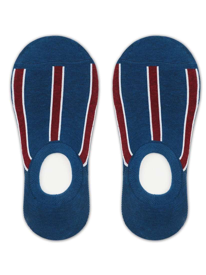 Buy TOFFCRAFT Men Blue Striped Loafer Socks Socks for Men 19192360 Myntra