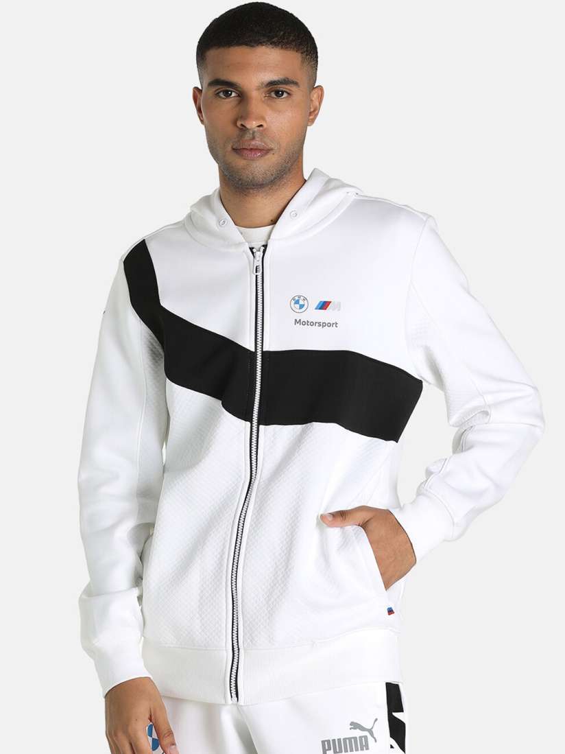 Buy PUMA Motorsport BMW Black Colourblocked Outdoor Motorsports Regular Fit Jacket Jackets for Men 19193444 Myntra