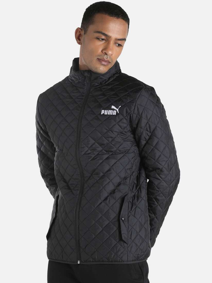 Buy Puma Men Black Lightweight Padded Jacket Jackets for Men 19194126 Myntra
