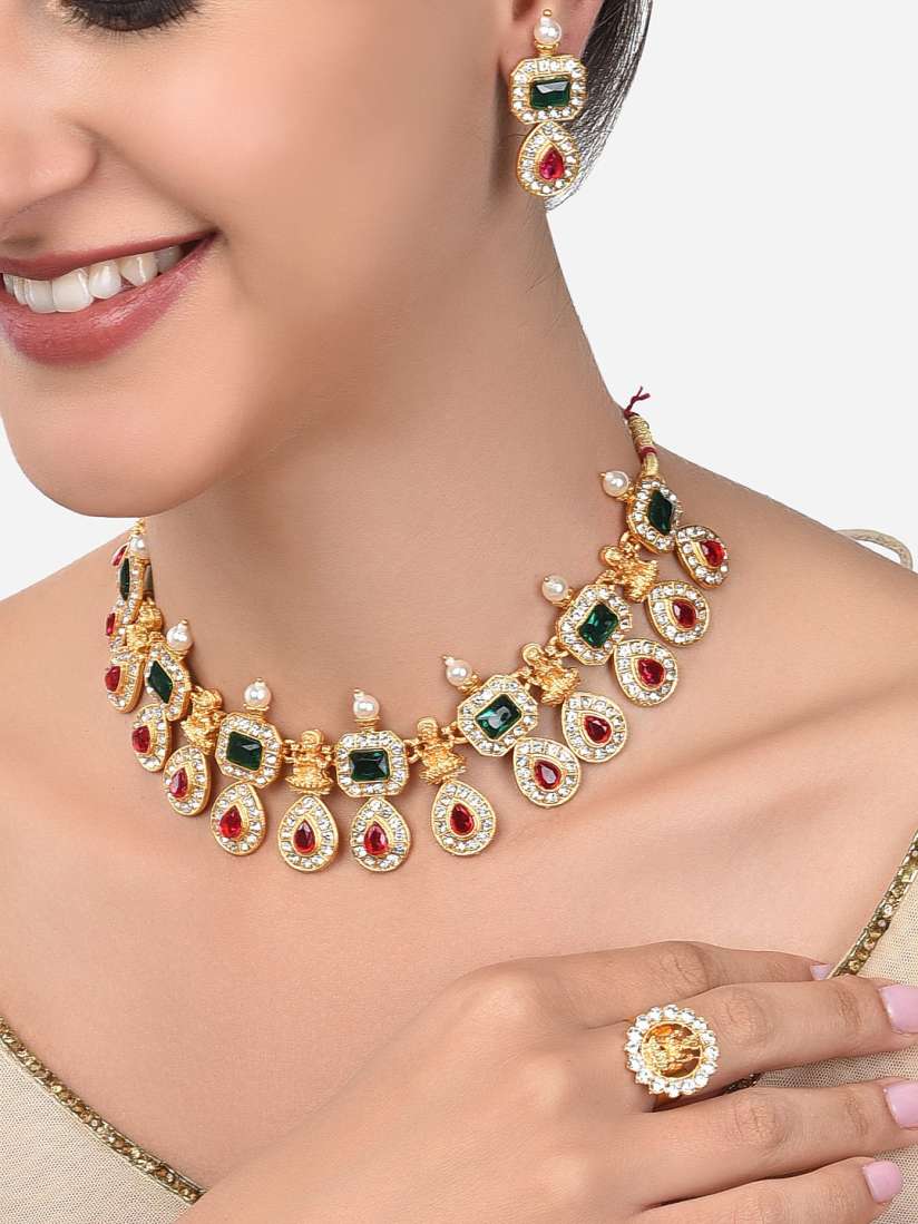 Myntra jewellery necklace cheap