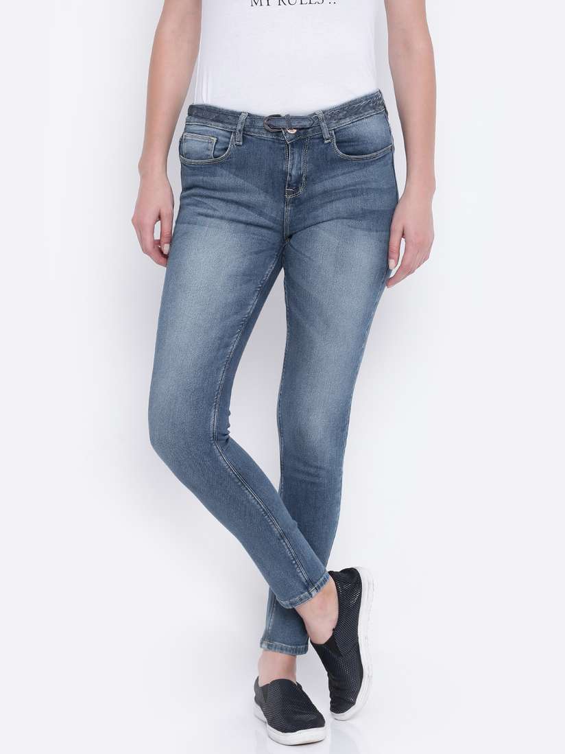 Ankle Length Jealous 21 Jeans Myntra Buy Jealous 21 Women Blue