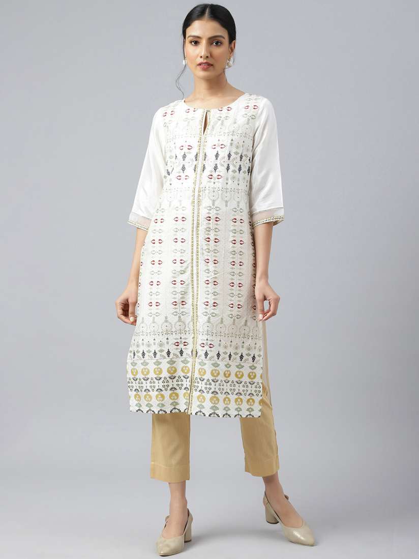 W myntra kurtas outlet