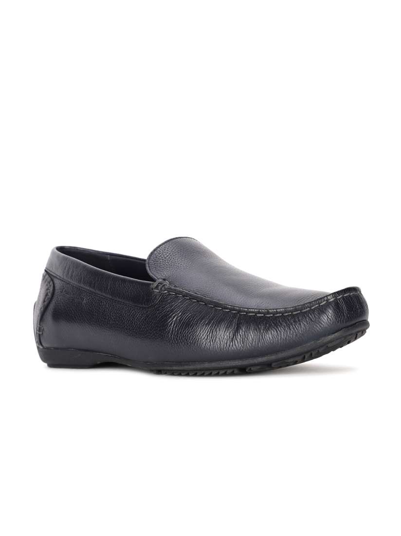 Buy Hush Puppies Men Navy Blue Leather Loafers Casual Shoes for Men 19231628 Myntra