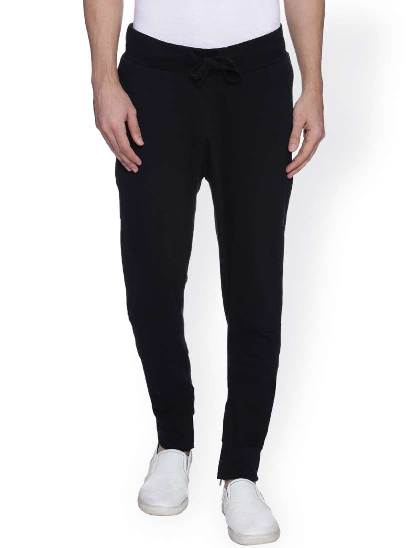 Buy Blue Saint Men Black Slim Fit Joggers Track Pants for Men 1923824 Myntra