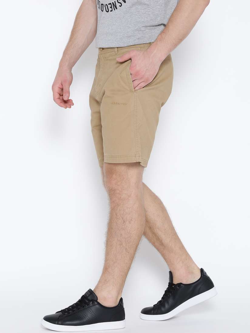 Buy ADIDAS NEO Men Khaki Solid Chino Shorts Shorts for Men 1924250 Myntra