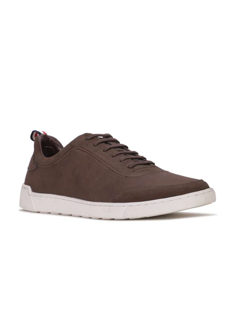 Buy Bata Men Brown PU Sneakers Casual Shoes for Men 19249918 Myntra