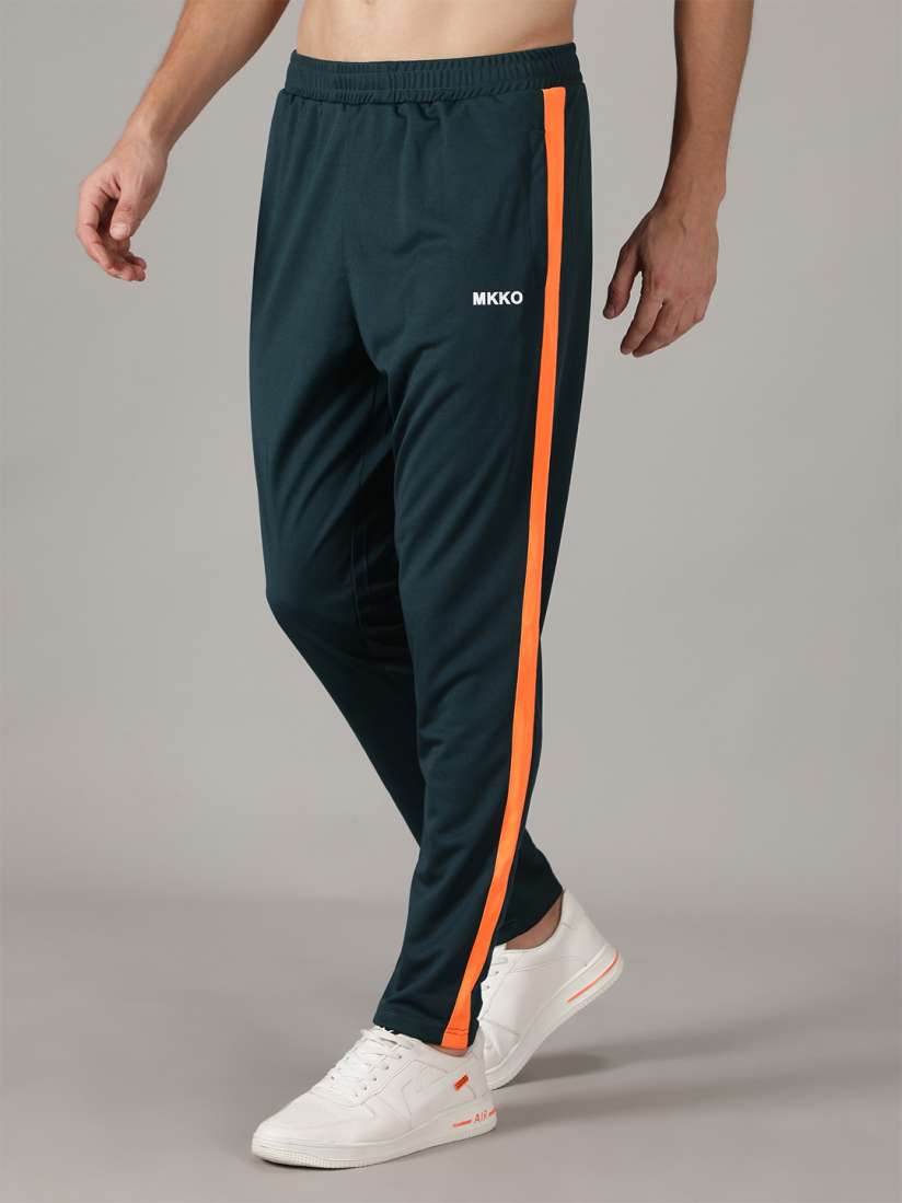 Grey and orange track pants shop