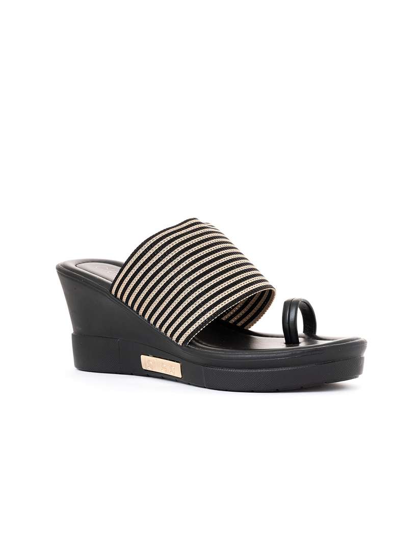 Khadim Womens Black Mule Heels Buy Khadim Softouch Leather