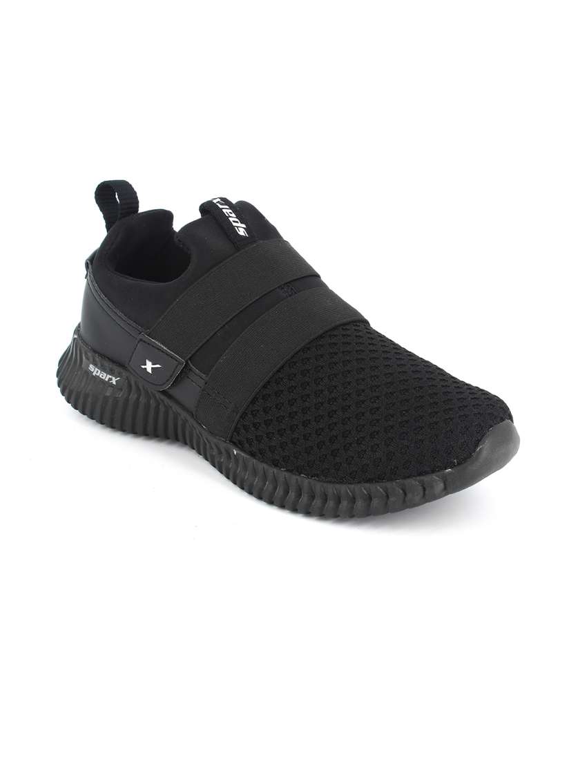 Sparx black running shoes on sale