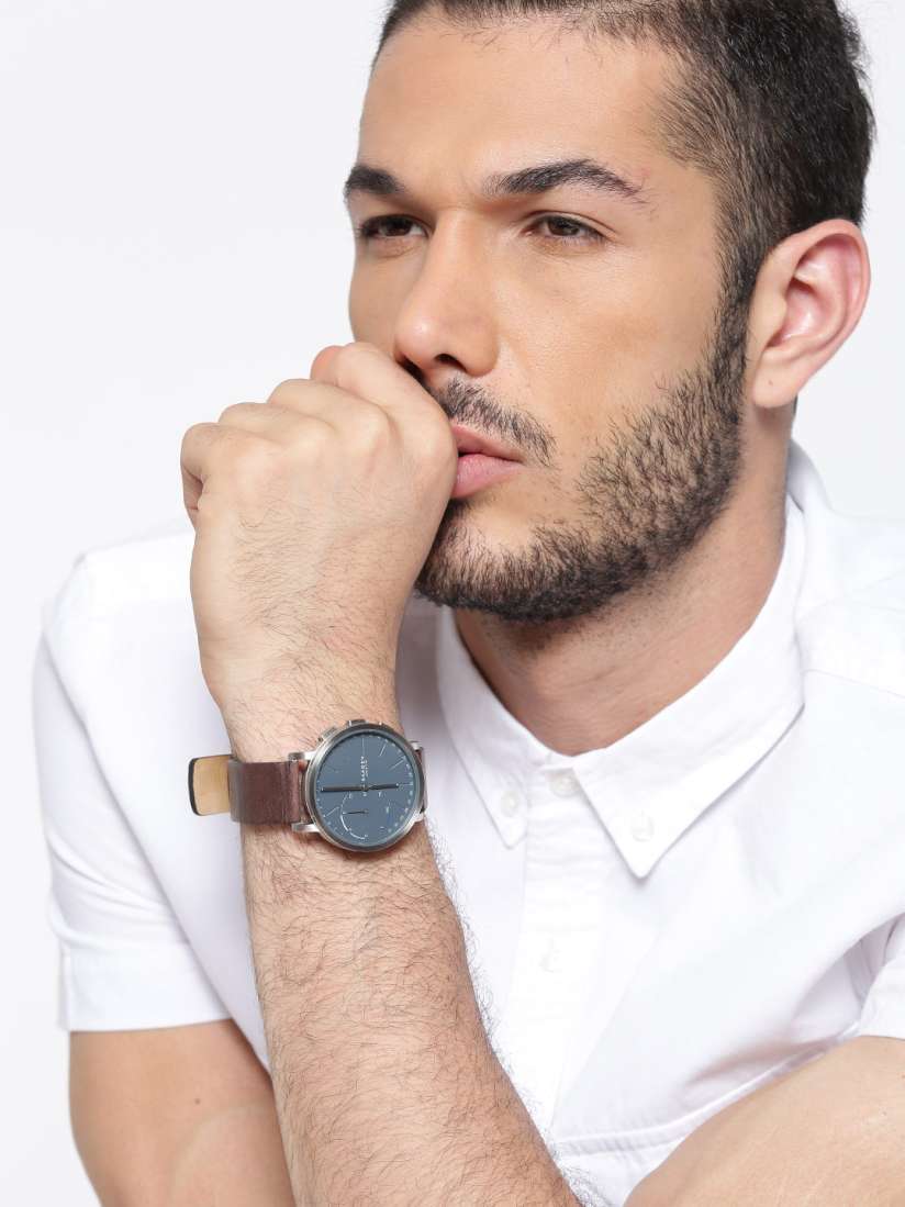 Buy SKAGEN Men Grey Hybrid Watch SKT1110 Smart Watches for Men 1926492 Myntra