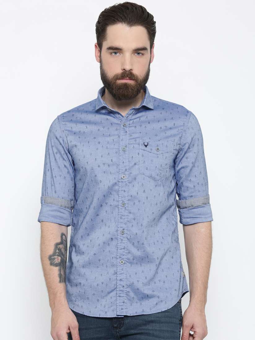 Allen solly jeans shirt sale