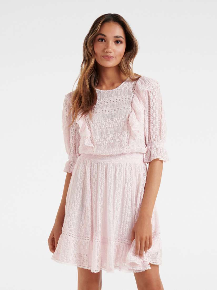 Buy Forever New Pink Lace Dress Dresses for Women 19267408 Myntra