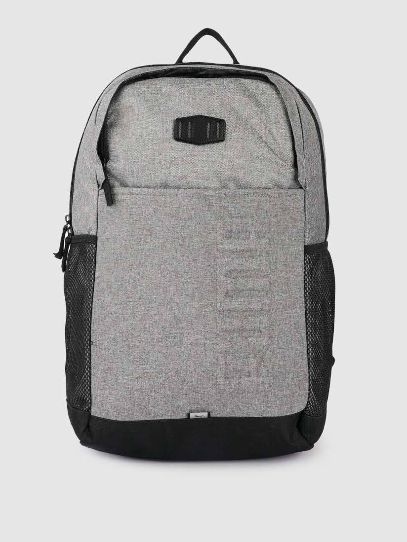 Buy Puma Unisex Grey Solid Brand Logo Embossed Backpack Backpacks for Unisex 19272836 Myntra
