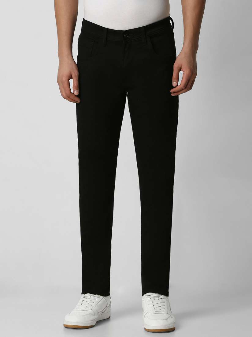 Buy VAN HEUSEN DENIM LABS Men Black Skinny Fit Jeans Jeans for Men 19285432 Myntra