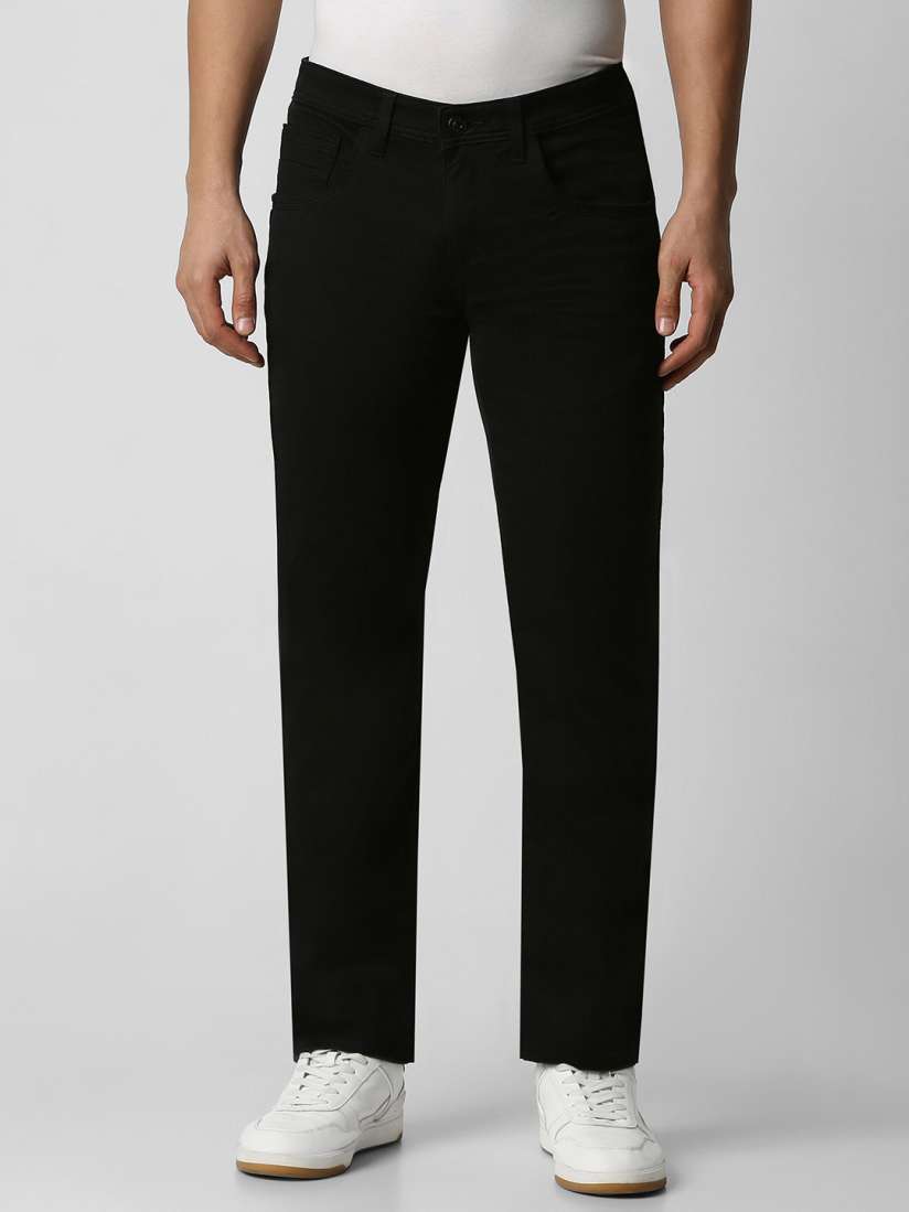 Buy VAN HEUSEN DENIM LABS Men Black Slim Fit Jeans Jeans for Men 19285450 Myntra