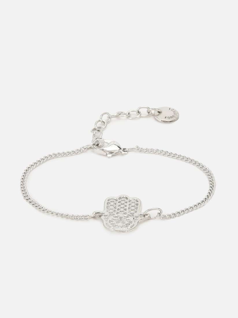 Myntra Anklet Bracelet Forever 21 Buy FOREVER 21 Women Silver