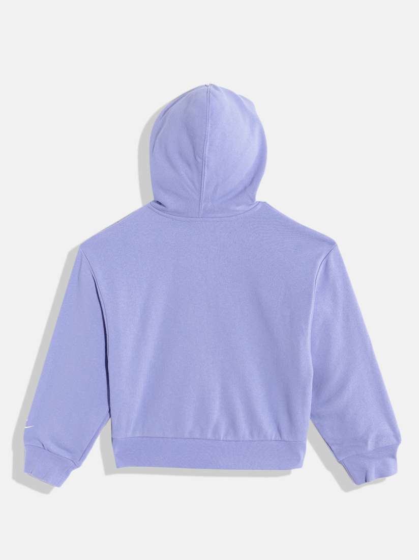 Buy Nike Girls Blue NKG Cloud Wash Full Zip Hooded Sweatshirt Sweatshirts for Girls 19293748 Myntra