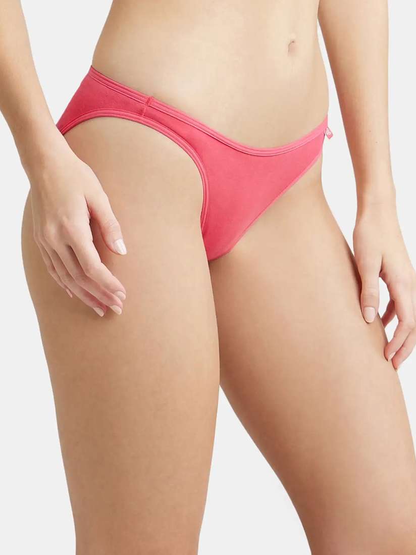 Buy Jockey Women Pink Bikini Briefs SS02 0105 Briefs for Women 1929815 Myntra