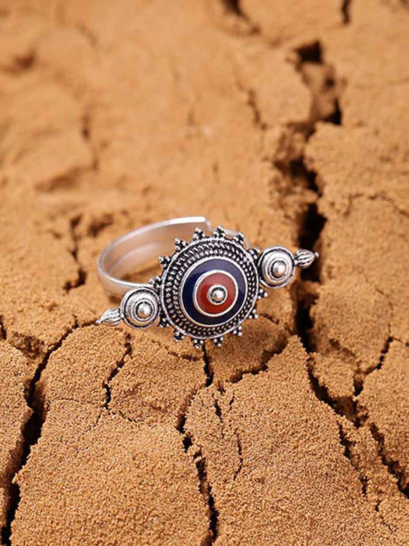 Voylla silver rings new arrivals
