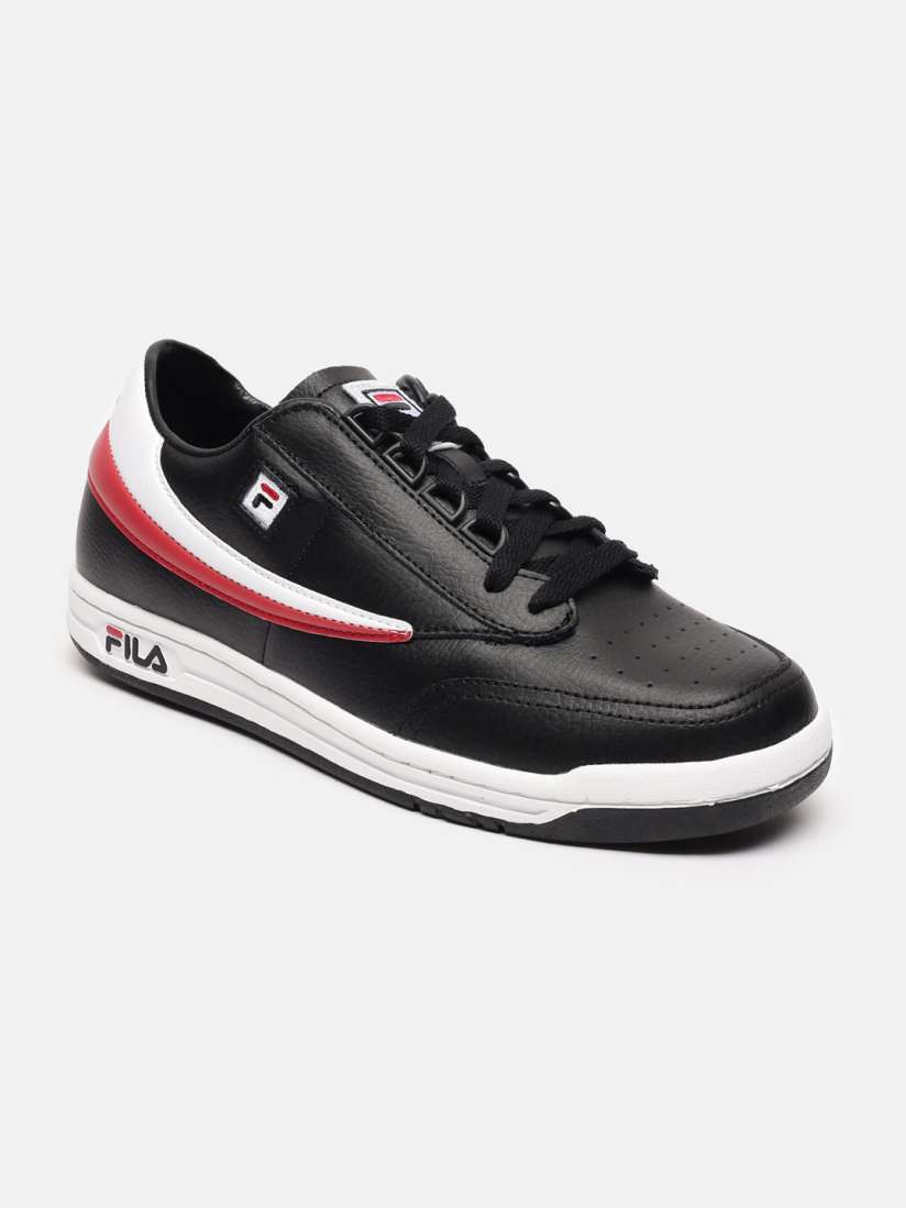 Buy FILA Men Black Colourblocked PU ORIGINAL TENNIS Sneakers Casual Shoes for Men 19305588 Myntra