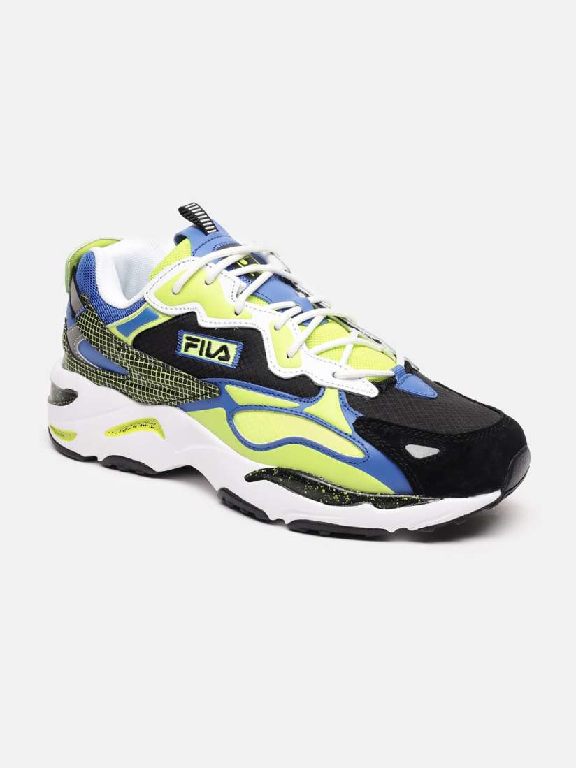 Buy FILA Men White Colourblocked PU RAY TRACER APEX Sneakers Casual Shoes for Men 19305624 Myntra