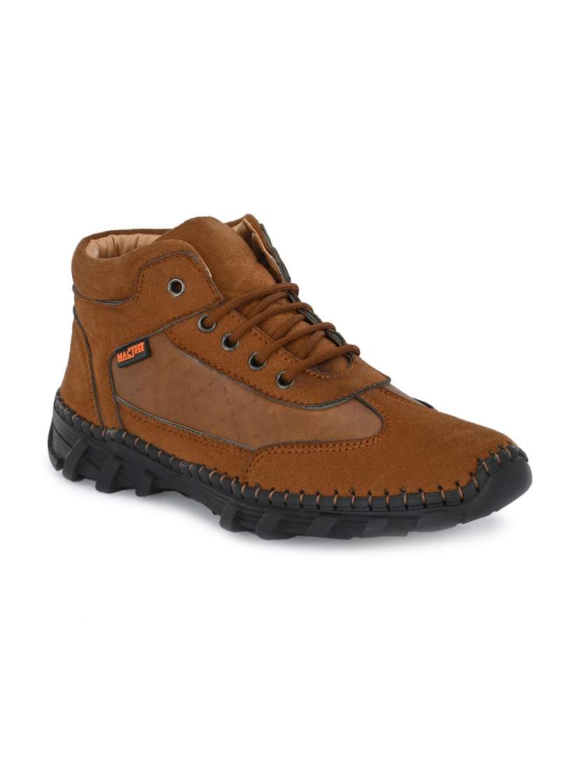 Buy Mactree Men Tan Suede Fashion Casual Shoes for Men 19314680 Myntra