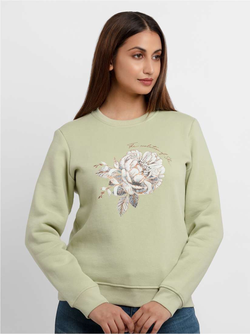 Myntra sweatshirt for ladies online