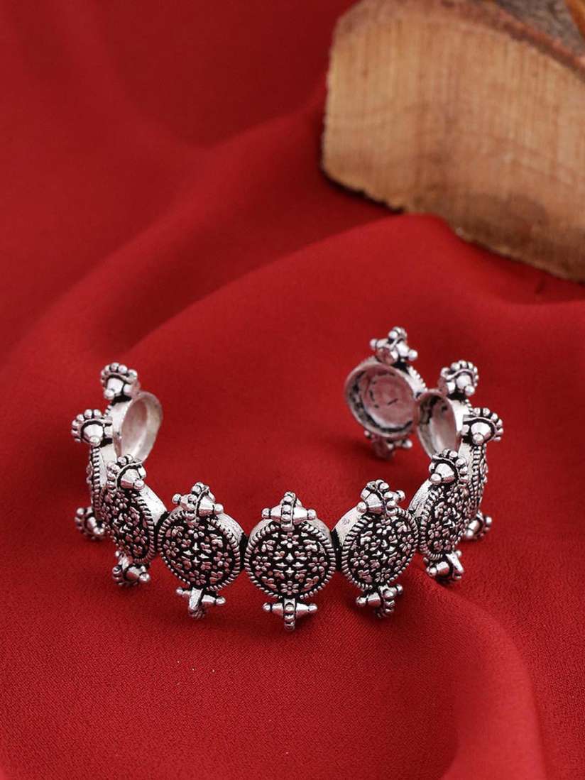 Buy Voylla Women Silver Plated Bracelet Bracelet for Women 19328938 Myntra