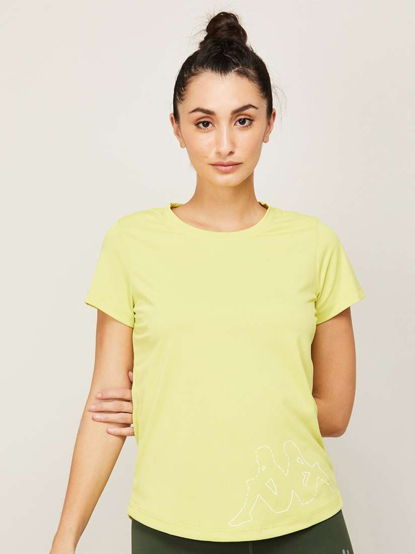 Kappa yellow t shirt 2025