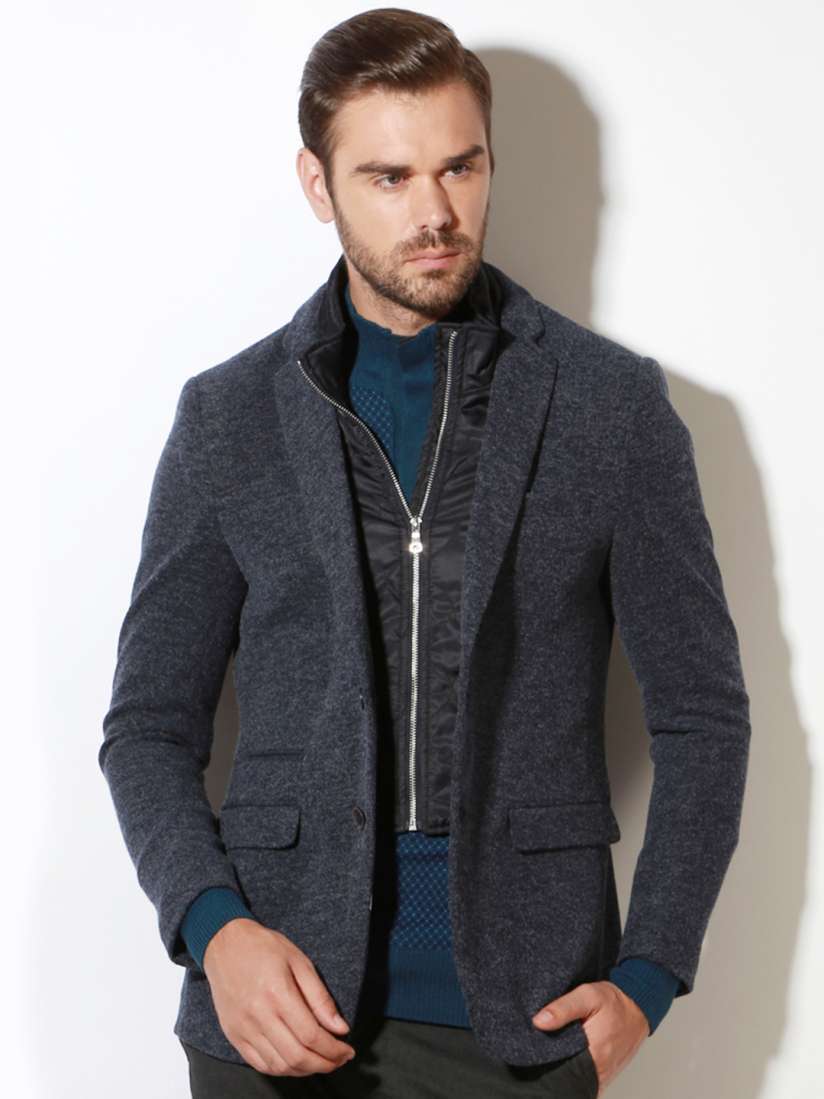 Van heusen blue blazer store