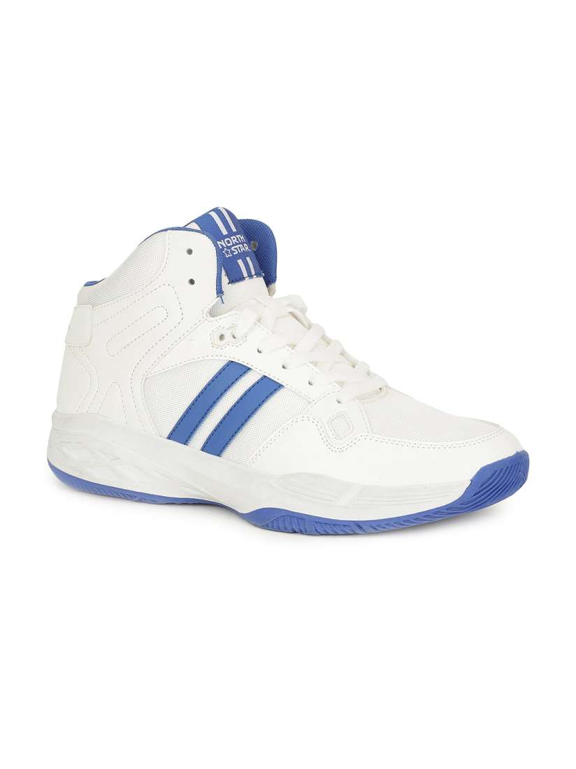 Buy North Star Men White Striped PU Sneakers Casual Shoes for Men 19334558 Myntra