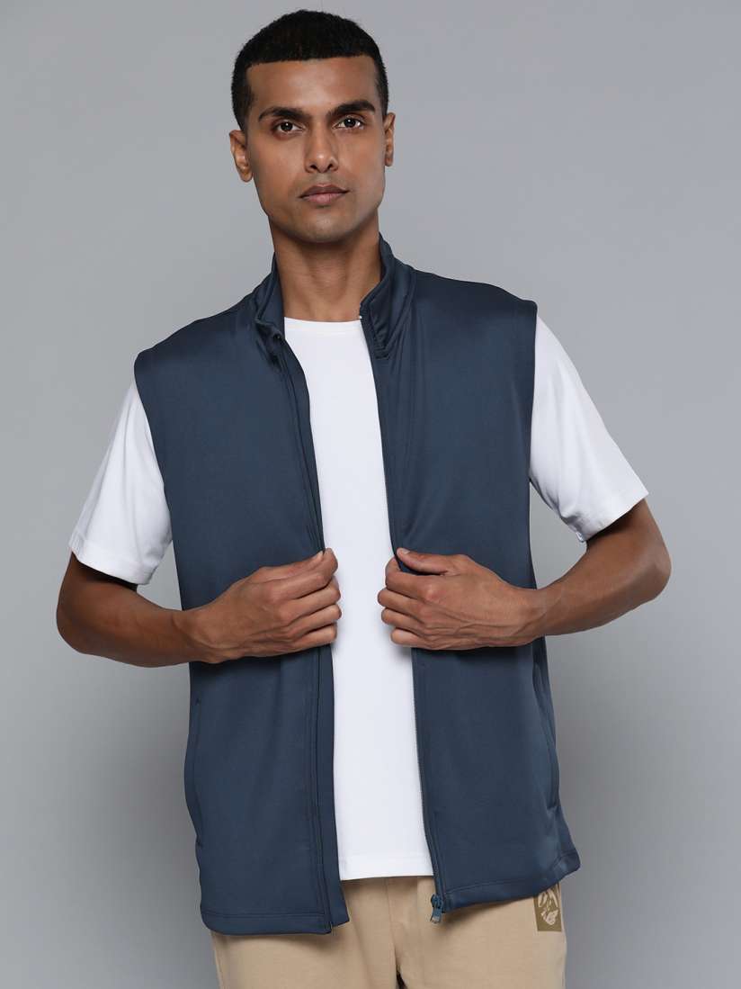 Sleeveless running jacket clearance
