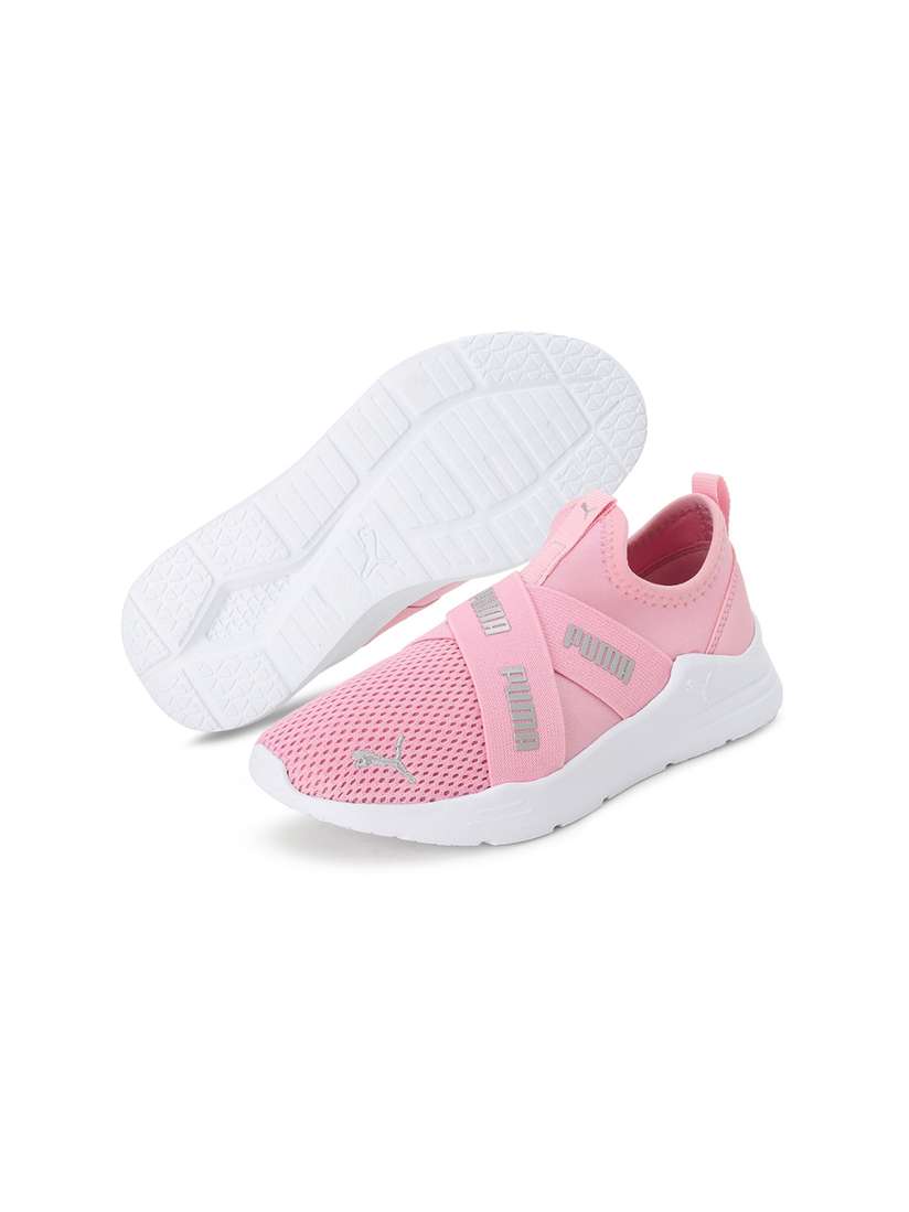 Casual Shoes Puma Wired Ladies Trainers Puma Wired Black And White