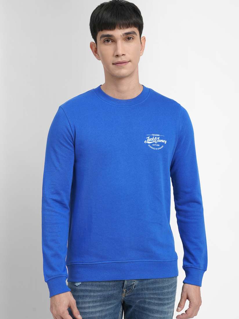 Jack and jones blue sweatshirt shop