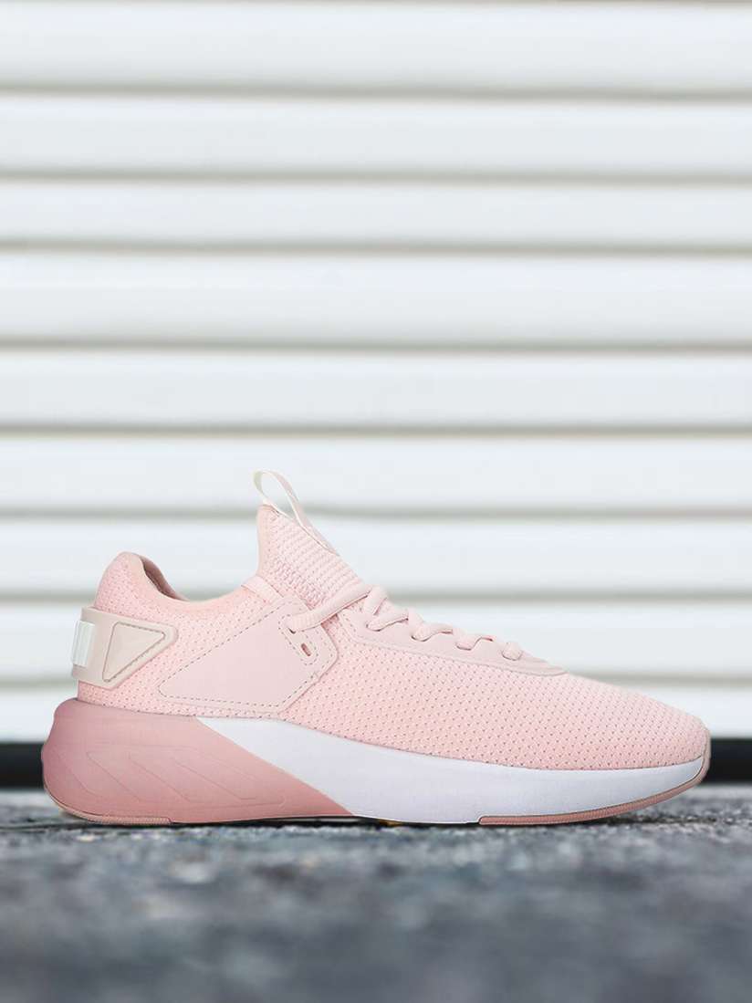 Puma pink lace shoes on sale