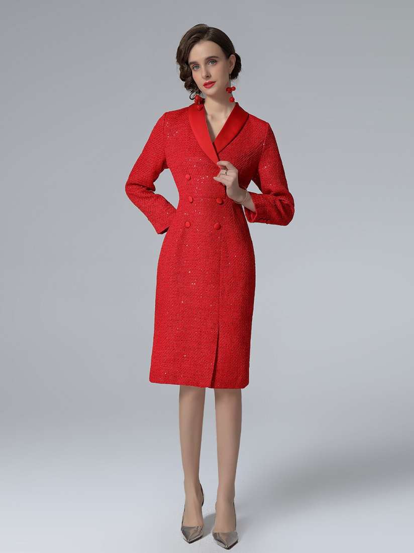 Myntra red dress outlet