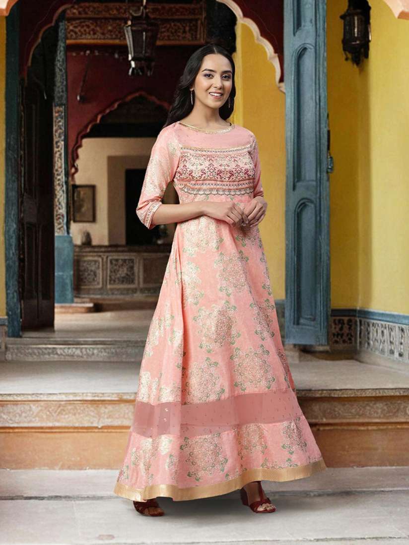 Pink ethnic dress shop