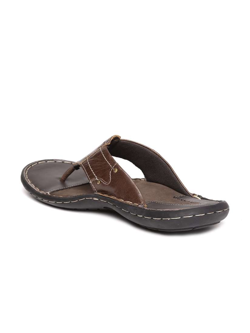 Red tape men's tan leather sandals discount